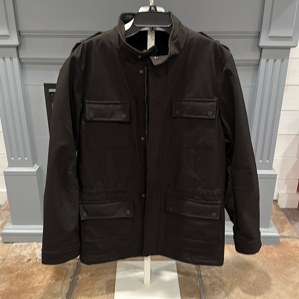 Black Rivet Coat